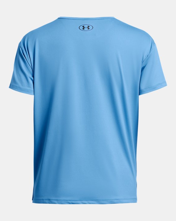 女士UA RUSH™ Energy 2.0短袖T恤 in Blue image number 3